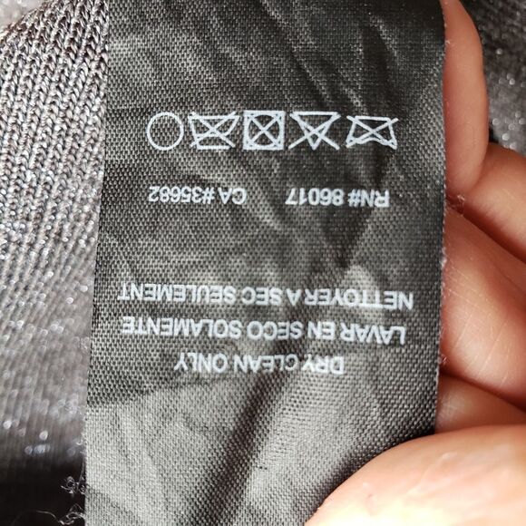 BEBE bodycon silver dress - Picture 14 of 14